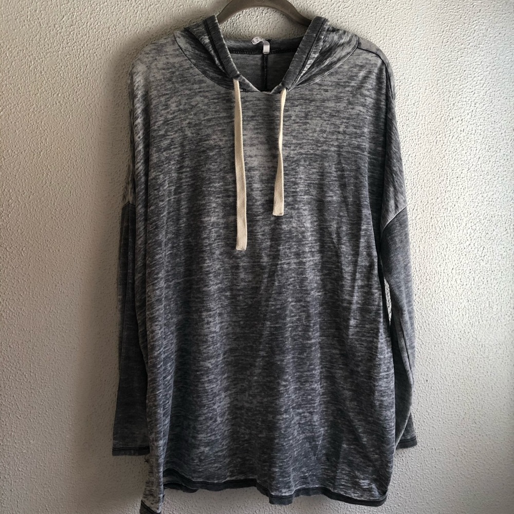 Lightweight gray sweatshirt